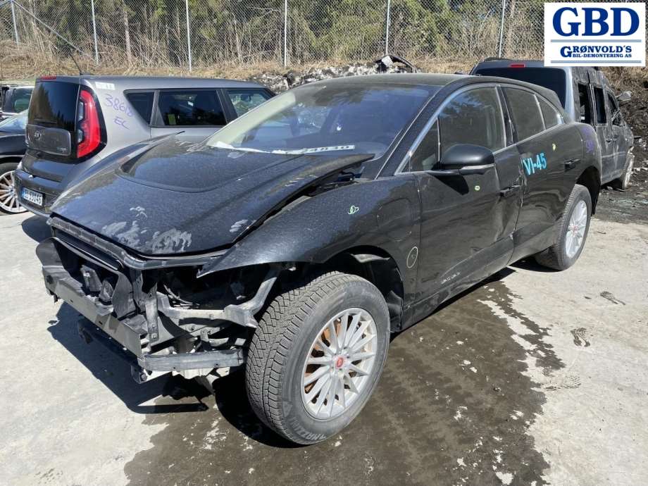 Jaguar I-PACE, 2018- parts car, Engine code: TZ-204-X-S-A, Gearbox code: 