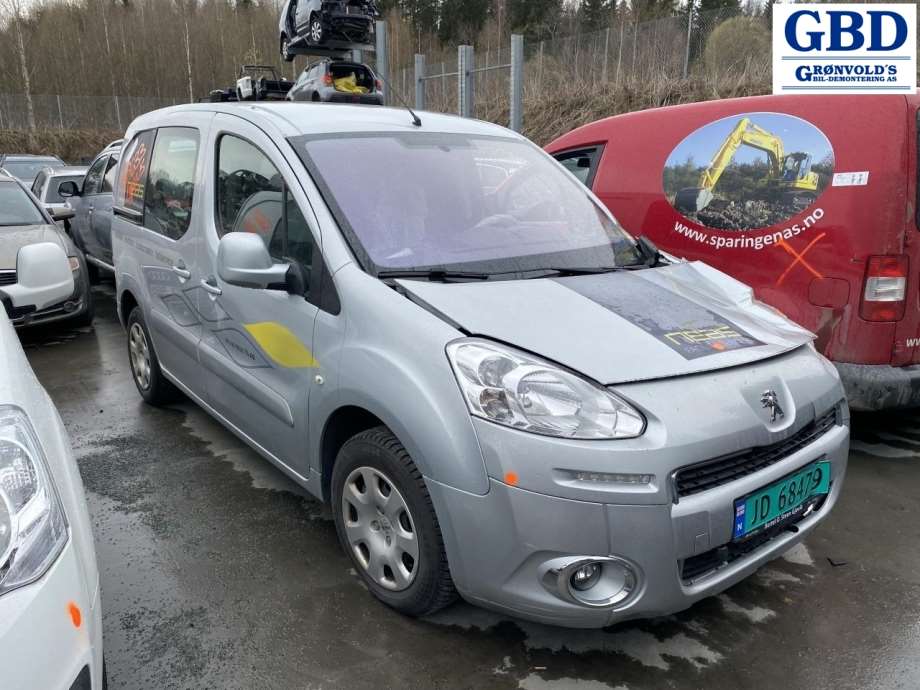 Peugeot Partner, 2008-2015 (Type II, Fase 1) (3272 LW|3272 2X|16 798 307 80)