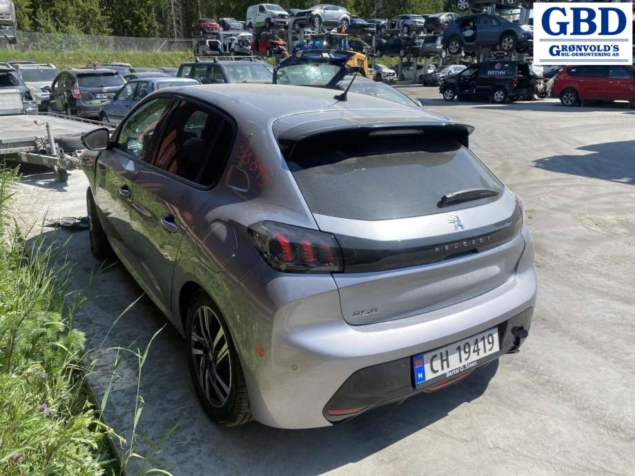 Peugeot 208, 2019- (Type II) (98 381 834 80|16 741 457 80)