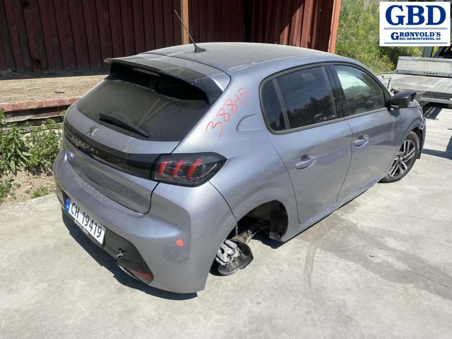 Peugeot 208, 2019- (Type II) (98 247 849 80|W000085339|W000096769)