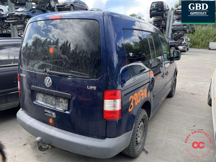 VW Caddy 2004-2010 (Type III, Fase 1) , Motorkode: BCA, Girkassekode: GXZ| JJW