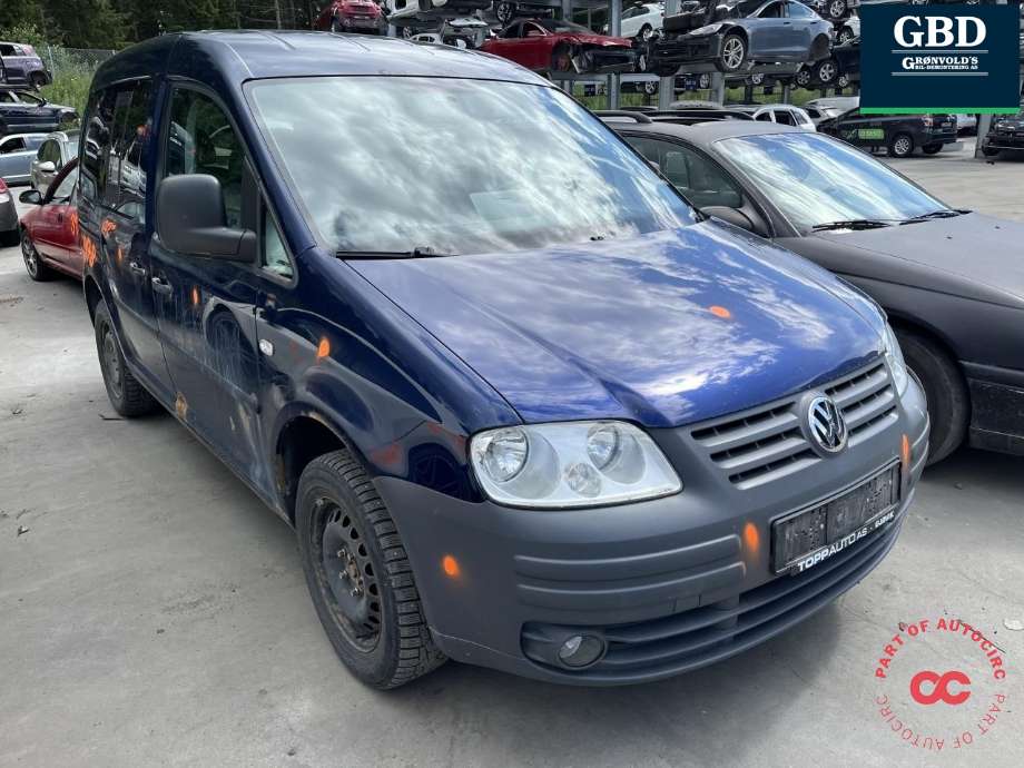 VW Caddy 2004-2010 (Type III, Fase 1) , Motorkode: BCA, Girkassekode: GXZ| JJW