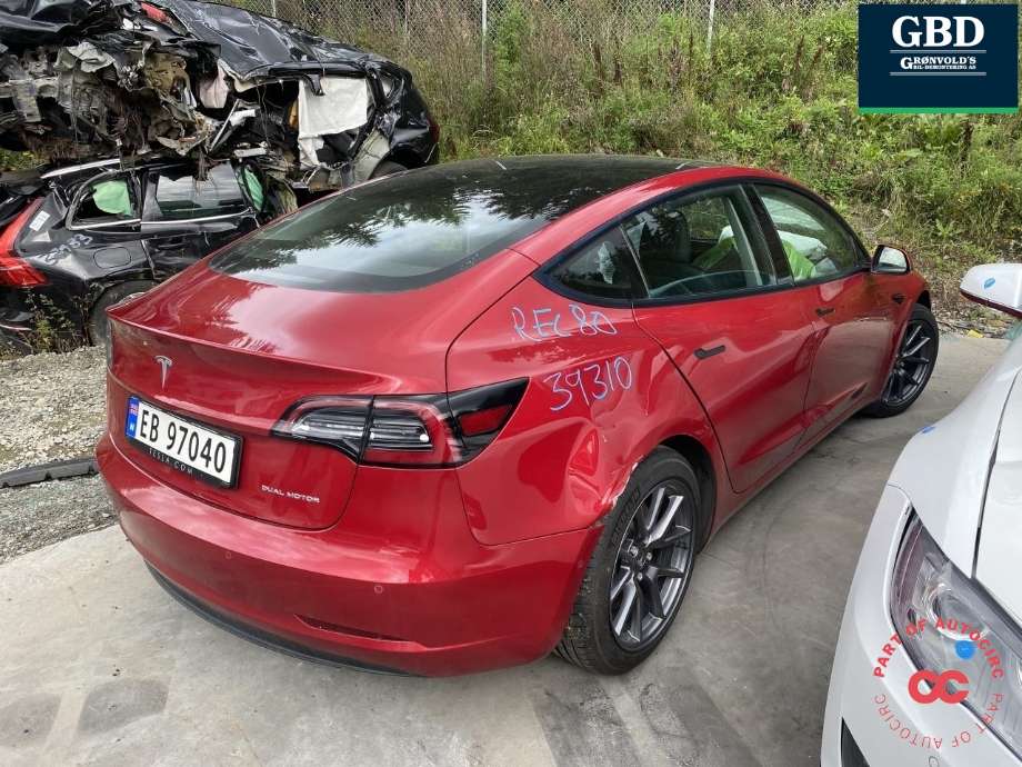 Tesla Model 3 2018-2023 (Fase 1) , Motorkode: 3D3|3D5, Girkassekode: 