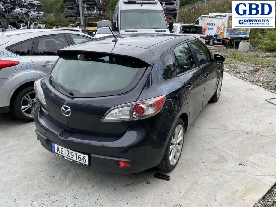 Mazda 3, 2009-2013 (Type II) (BCW851160E|BCW8-51-160D)