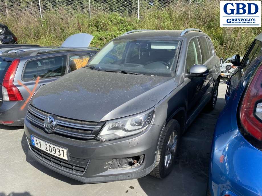 VW Tiguan, 2011-2016 (Type I, Fase 2) (3C8 057 195 B|3C8 035 195 H)