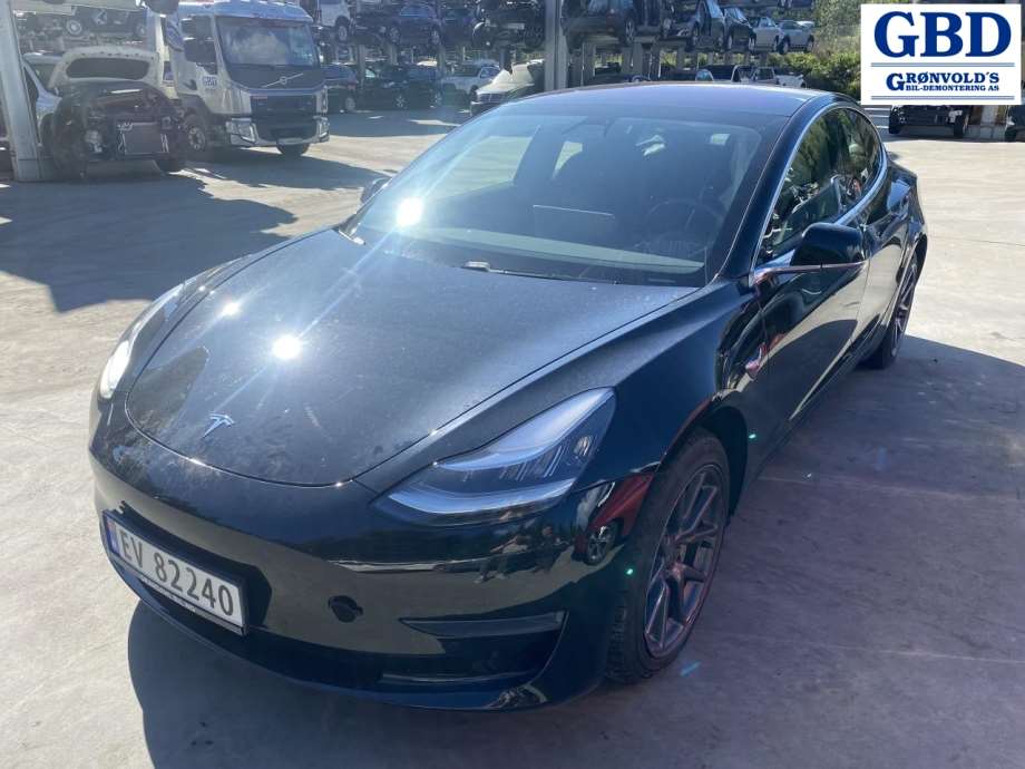 Tesla Model 3, 2018-2023 (Fase 1) delebil, Motorkode: 3D3, Girkassekode: 