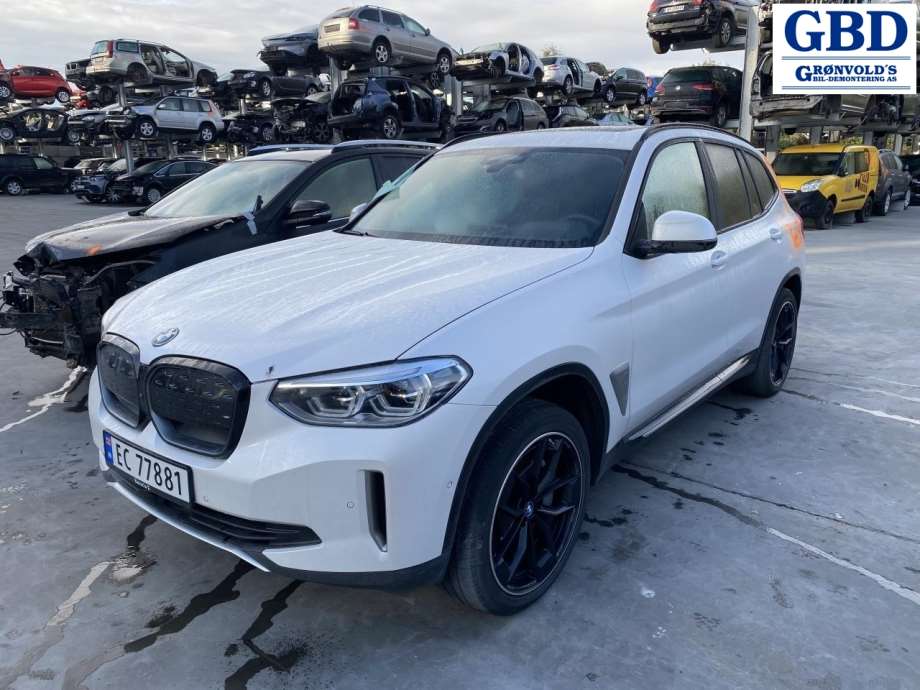 BMW iX3, 2021- delebil, Motorkode: HA0001N0, Girkassekode: 