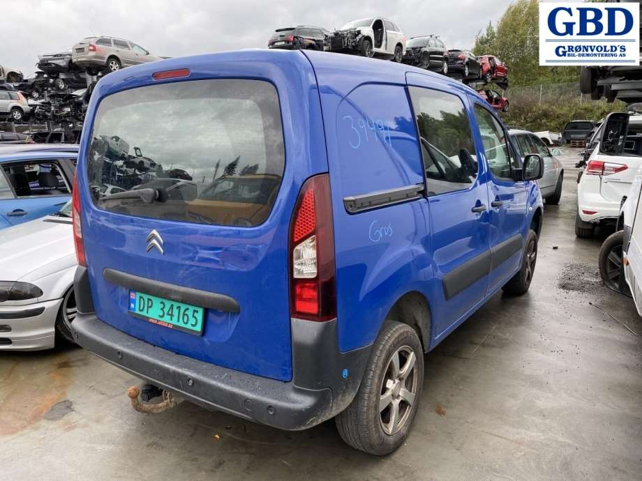 Citroën Berlingo, 2008-2015 (Type II, Fase 1) (16 799 965 80|96 777 523 XT)