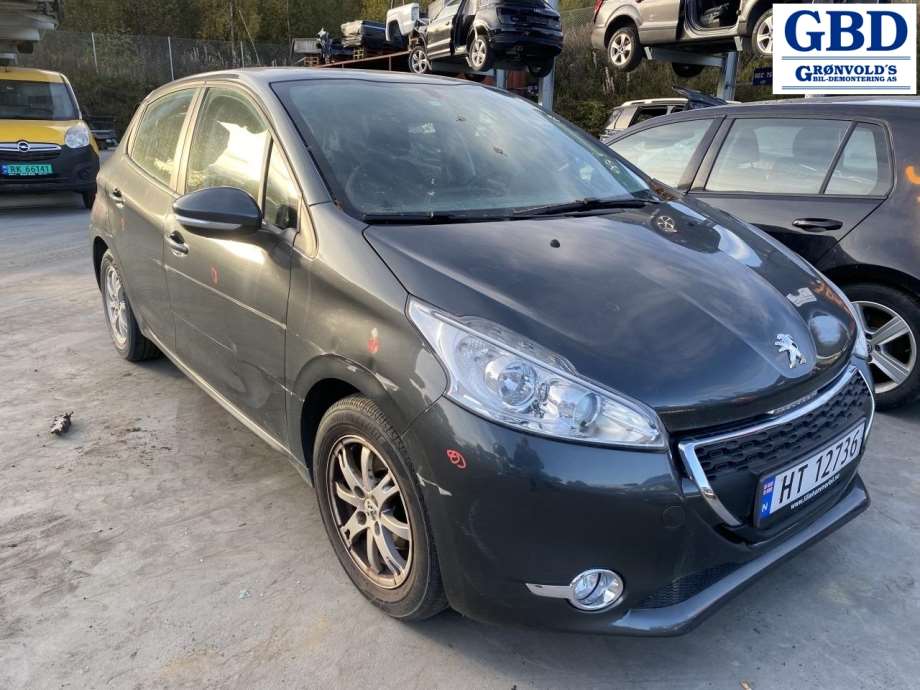 Peugeot 208, 2012-2019 (Type I) (96 884 773 80|16 080 646 80|9671530880-02)