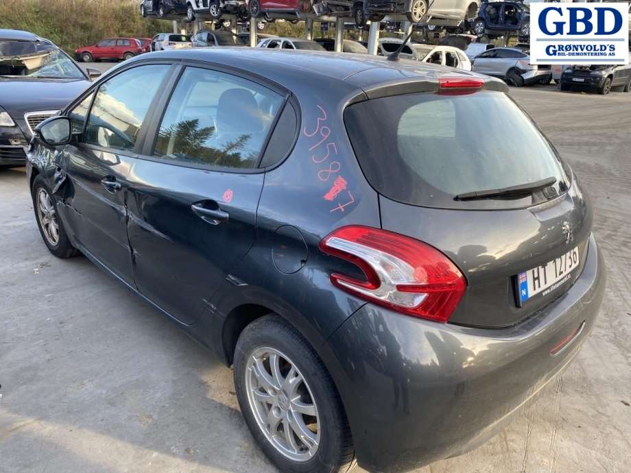 Peugeot 208, 2012-2019 (Type I) (96 884 773 80|16 080 646 80|9671530880-02)