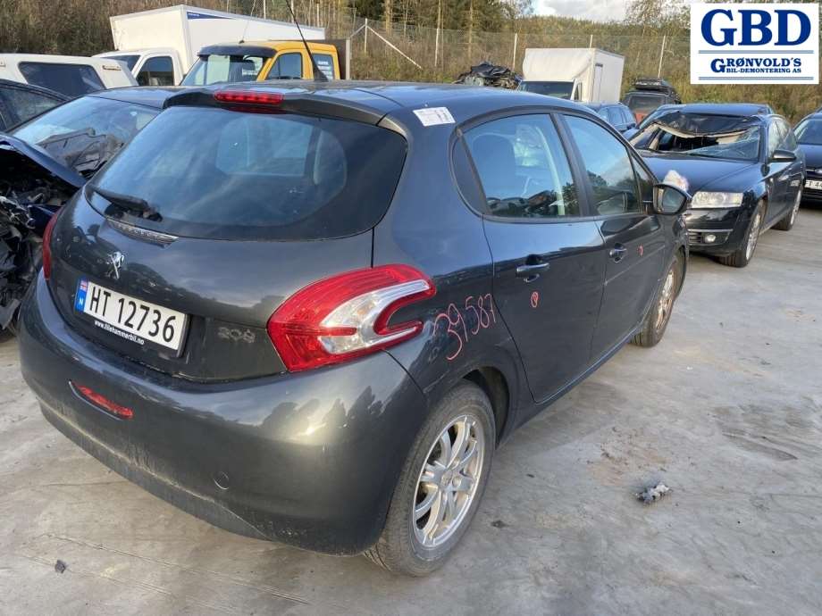 Peugeot 208, 2012-2019 (Type I) (96 884 773 80|16 080 646 80|9671530880-02)