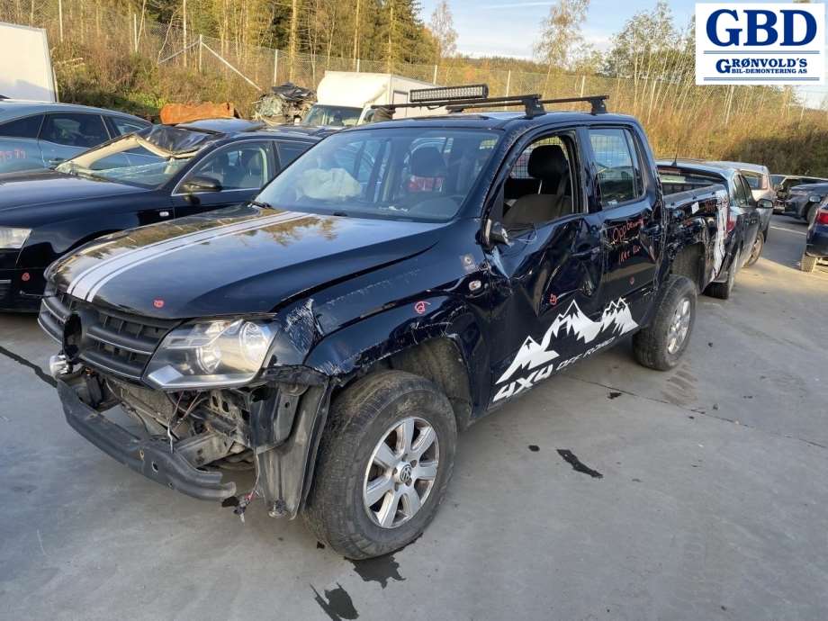 VW Amarok, 2010-2016 (Type I, Fase 1) delebil, Motorkode: CNFB| CNFA, Girkassekode: NNV