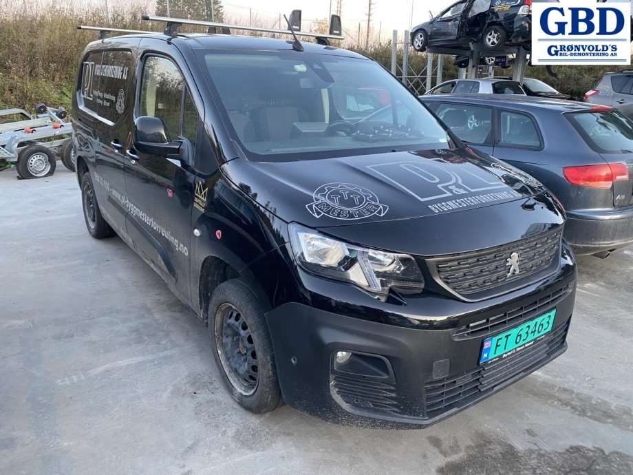 Peugeot Partner, 2019- (Type III) (16 478 571 80|16 322 653 80)