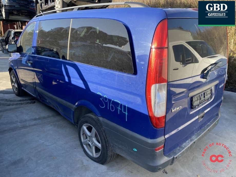 Mercedes Vito/Viano 2010-2014 (Fase 2) (W639) (W639), Motorkode: OM651.940, Girkassekode: A 906 270 36 00