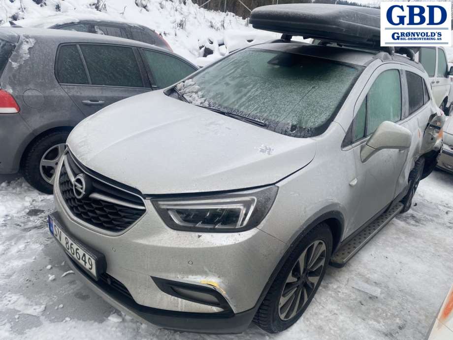 Opel Mokka X, 2016-2019 (Type I, Fase 2)(|NO PART ID)