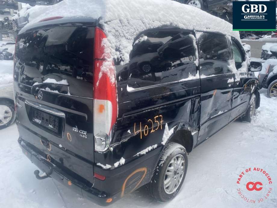 Mercedes Vito/Viano 2010-2014 (Fase 2) (W639) (W639), Motorkode: OM651.940, Girkassekode: A 906 270 36 00