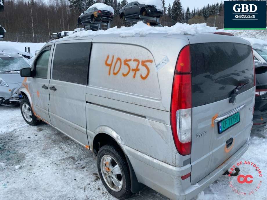Mercedes Vito/Viano 2010-2014 (Fase 2) (W639) (W639), Motorkode: OM651.940, Girkassekode: A 906 270 36 00