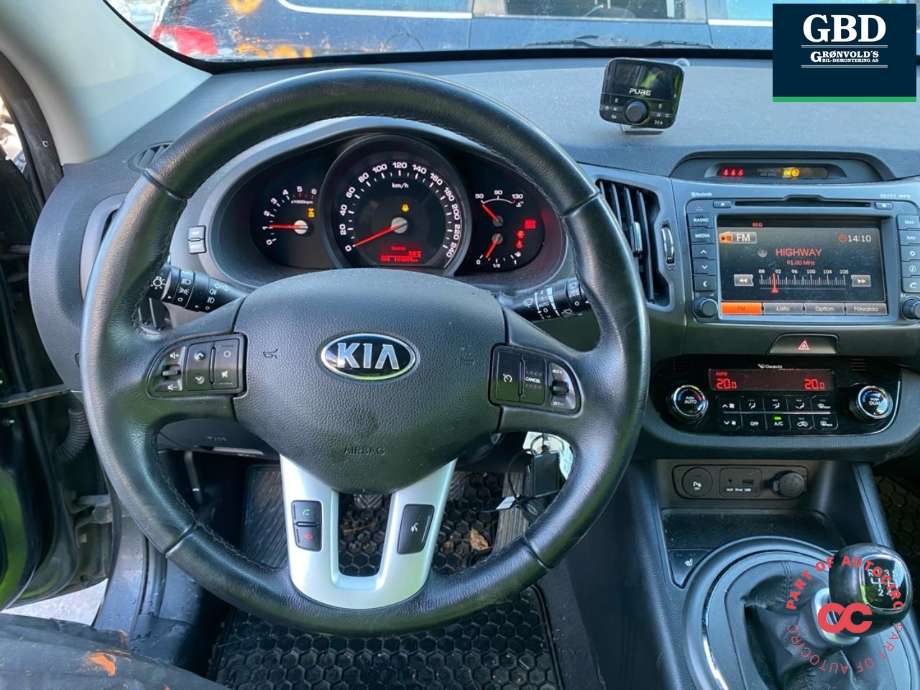 Kia Sportage 2010-2016 (Type III) , Motorkode: D4HA, Girkassekode: 