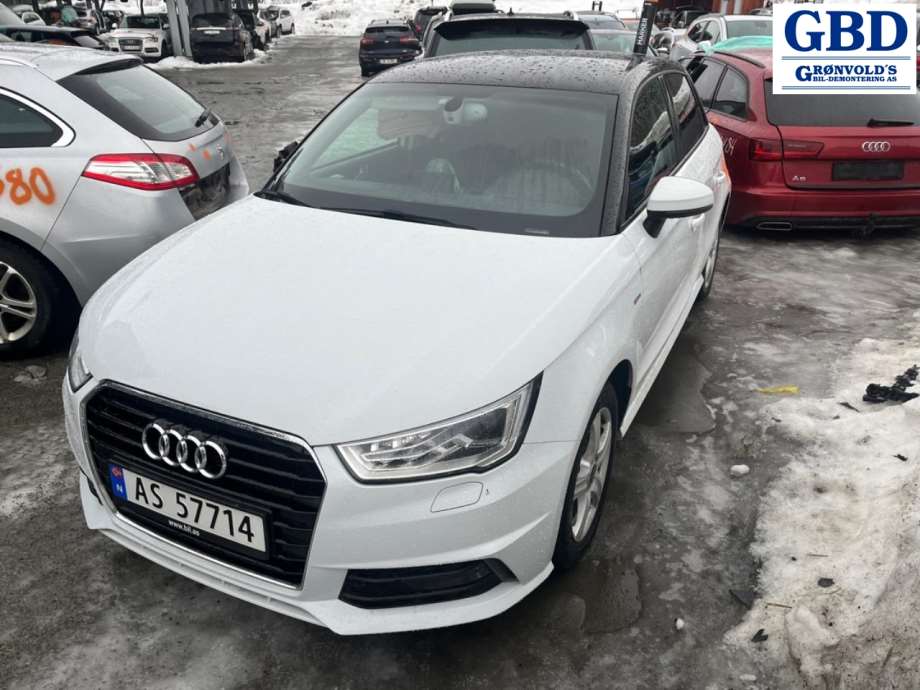 Audi A1, 2014-2018 (Type I, Fase 2) (8XA 853 651 B)