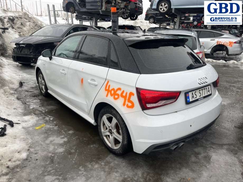 Audi A1, 2014-2018 (Type I, Fase 2) (8XA 853 651 B)