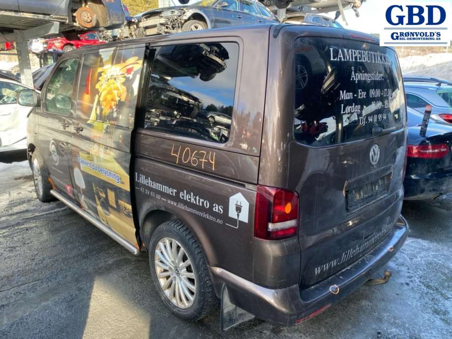 VW Transporter / Caravelle, 2009-2015 (T5, Fase 2) (7E0 807 109 D)