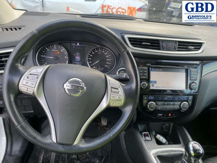 Nissan Qashqai, 2014-2021 (Type II) (284384EA5C|284384EA5A)