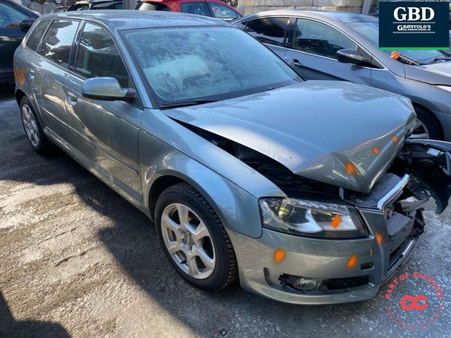 Audi A3 2009-2012 (Type II, Fase 2) , Motorkode: CAYC, Girkassekode: LUB