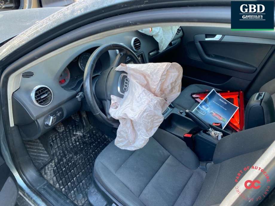 Audi A3 2009-2012 (Type II, Fase 2) , Motorkode: CAYC, Girkassekode: LUB