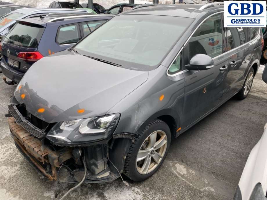 VW Sharan, 2010- (Type II) (7N0 615 124 B)