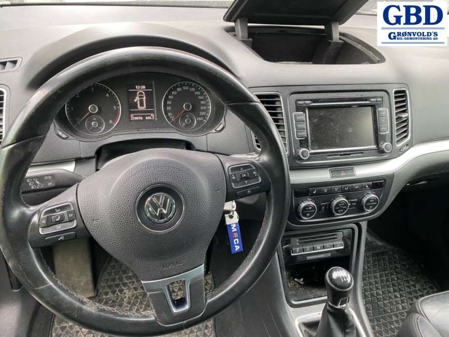 VW Sharan, 2010- (Type II) (1T0 057 680 D|3C8 035 195 H)