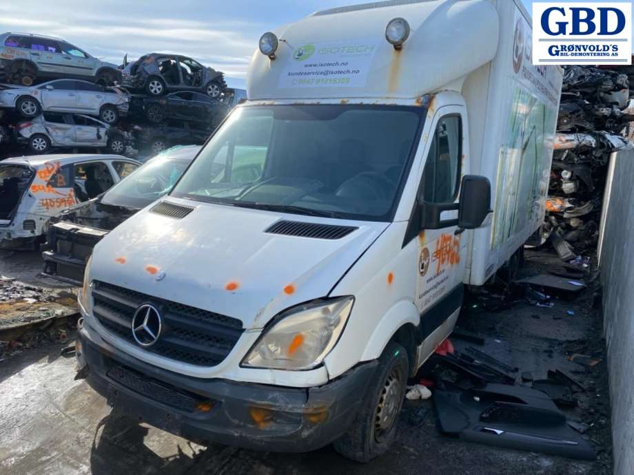 Mercedes Sprinter, 2006-2013 (906, Fase 1) delebil, Motorkode: OM646.985, Girkassekode: 