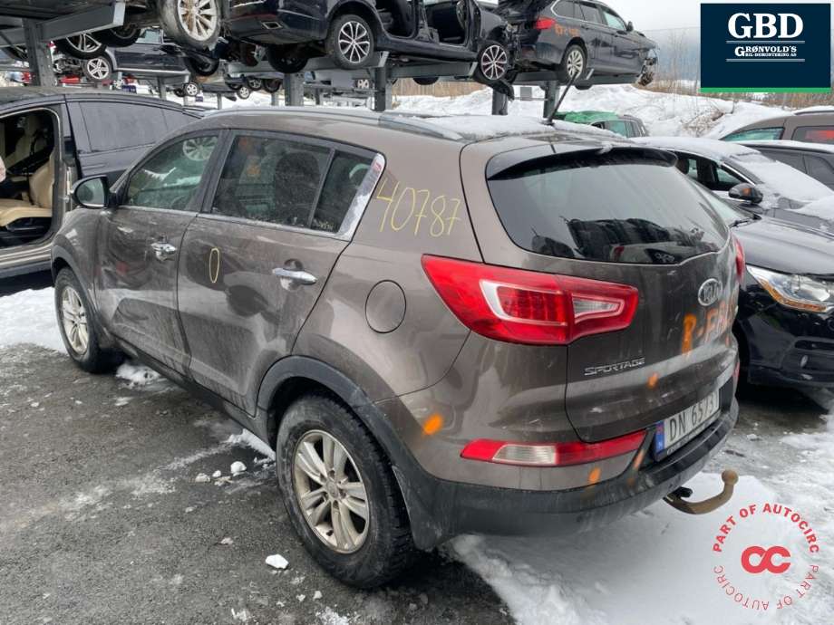 Kia Sportage 2010-2016 (Type III) , Motorkode: D4FD, Girkassekode: 43000 32497