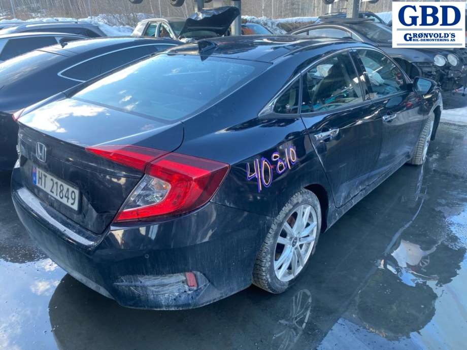 Honda Civic, 2017- (Type X) (HR0466053|78100-TFJ-GO20)