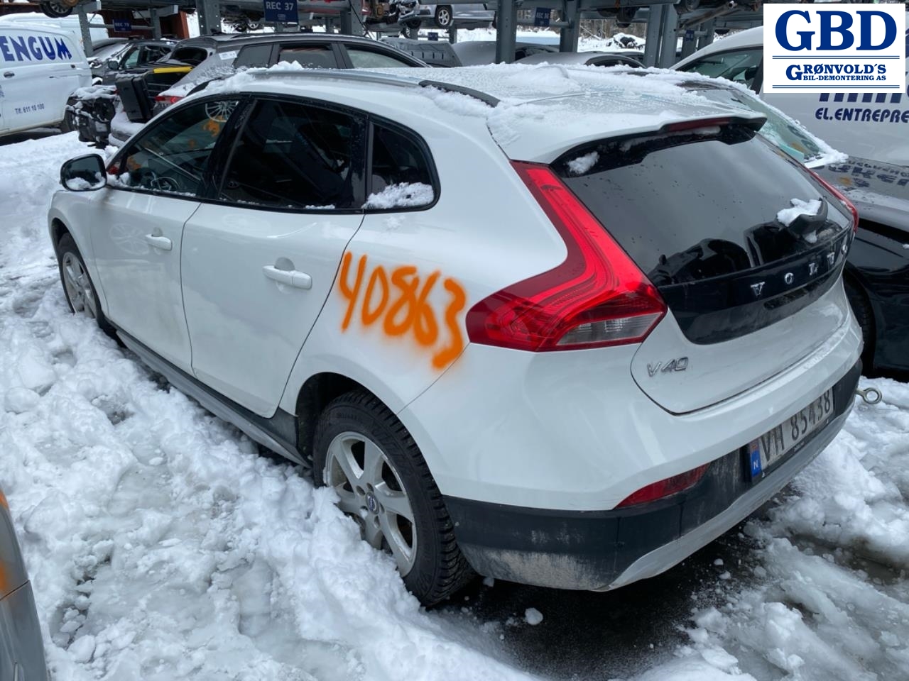 Volvo V40, 2012-2019 (31398642|24039823-0002)