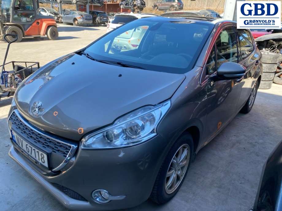 Peugeot 208, 2012-2019 (Type I) (96 884 773 80|16 080 646 80)