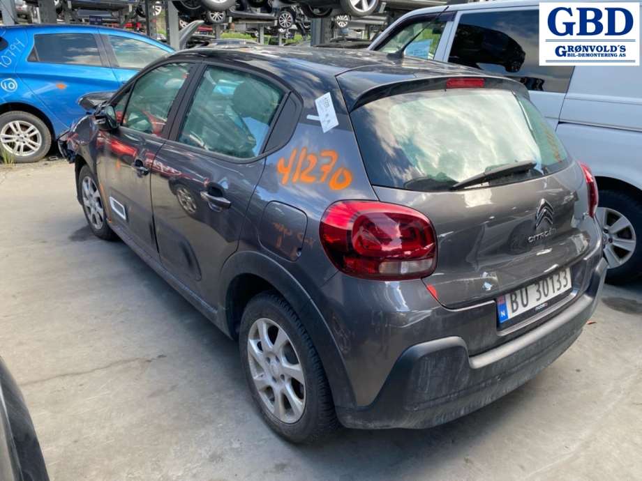 Citroën C3, 2016- (Type III)(|98 126 741 80)