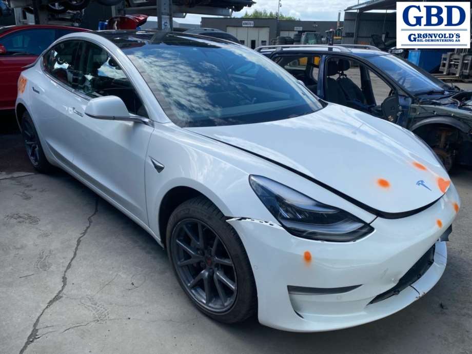 Tesla Model 3, 2018-2023 (Fase 1) parts car, Engine code: 3D3, Gearbox code: 