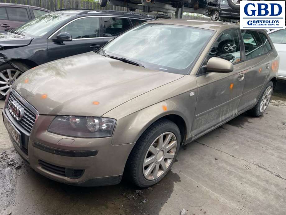 Audi A3, 2003-2008 (Type II, Fase 1) delebil, Motorkode: BSE, Girkassekode: FVH