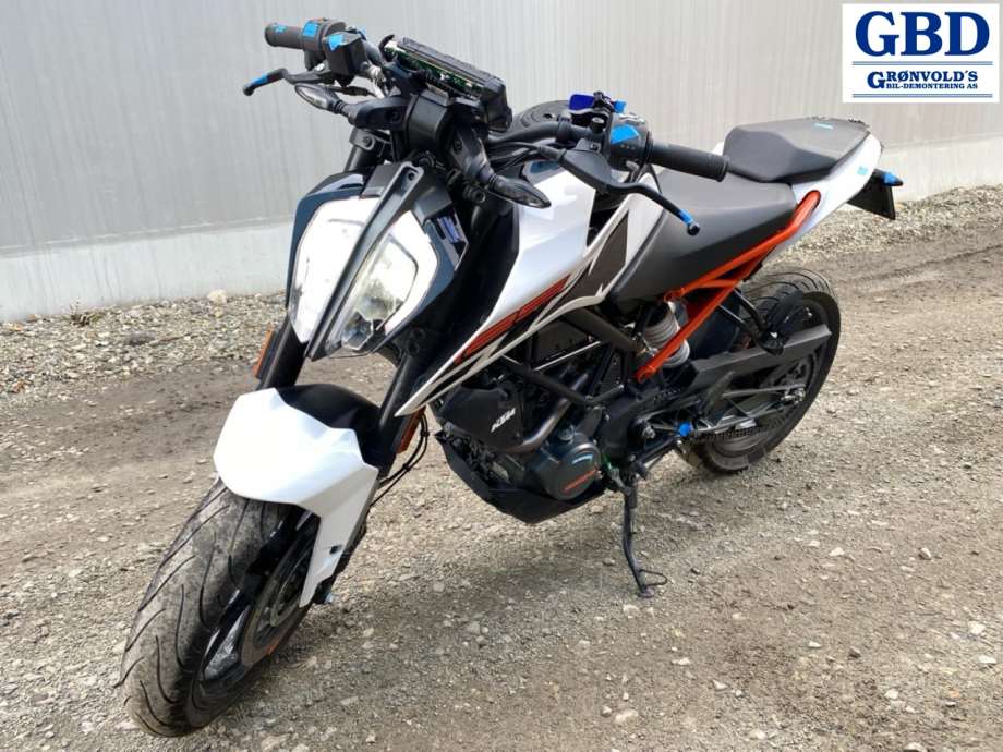 MC KTM 125 Duke, 2017-2022 delebil, Motorkode: 935, Girkassekode: 