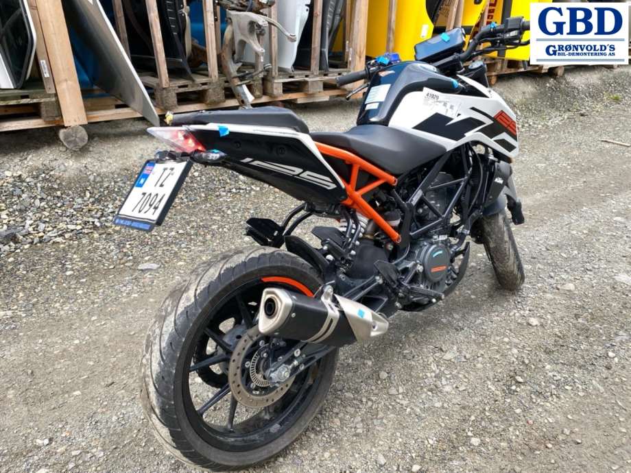 MC KTM 125 Duke, 2017-2022