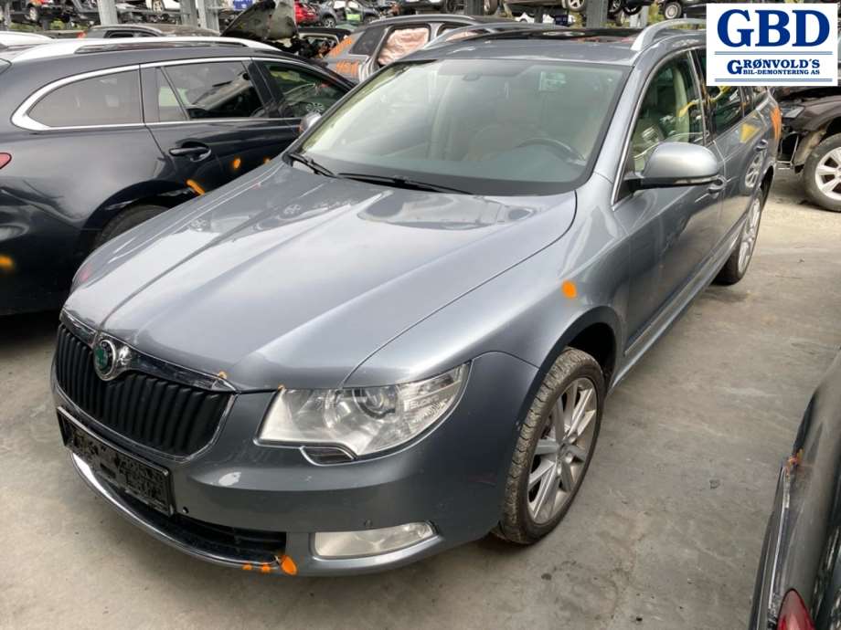 Škoda Superb, 2008-2015 (Type II)(|3T0 831 055)