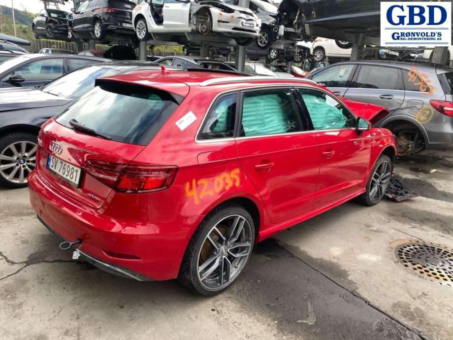 Audi A3, 2016-2020 (Type III, Fase 2) (8V1 955 023 D|8V1 955 119 A)