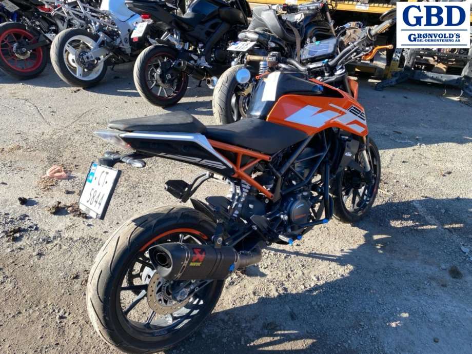 MC KTM 125 Duke, 2017-2022