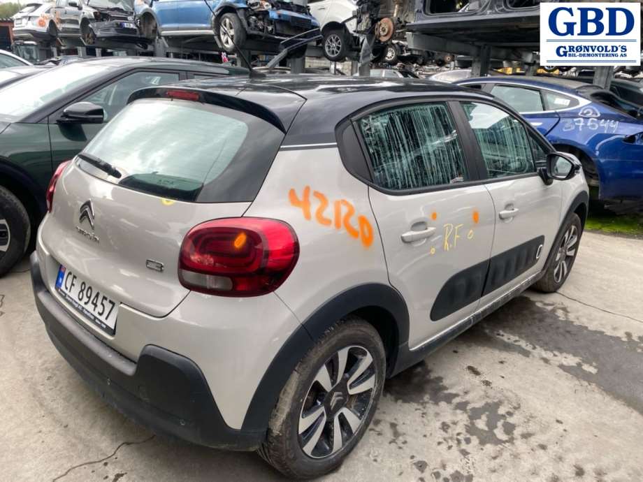 Citroën C3, 2016- (Type III) (96 774 766 80|16 115 240 80)