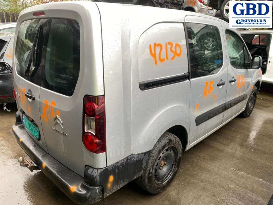 Citroën Berlingo, 2008-2015 (Type II, Fase 1) (16 886 488 80|98 052 834 XT)