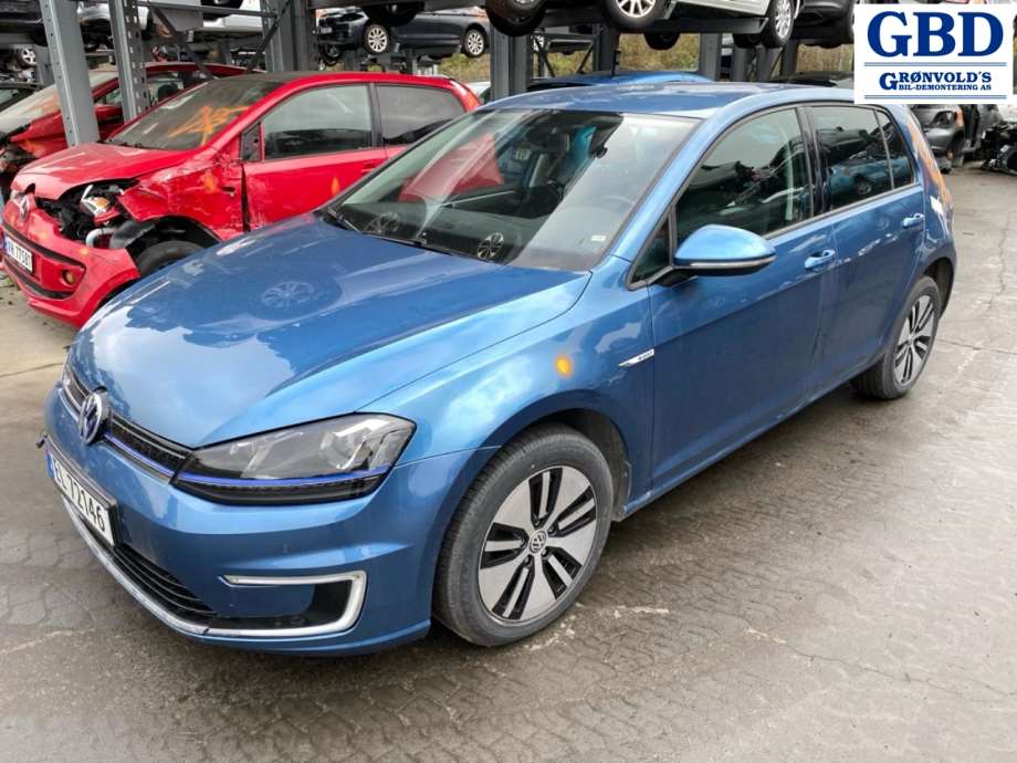 VW e-Golf, 2014-2017 (Fase 1) parts car, Engine code: EAGA, Gearbox code: QMS