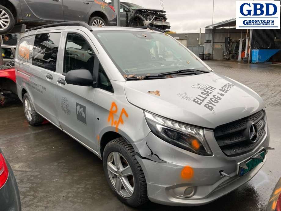 Mercedes Vito, 2014- (W447) parts car, Engine code: OM651.950, Gearbox code: A 447 270 22 00