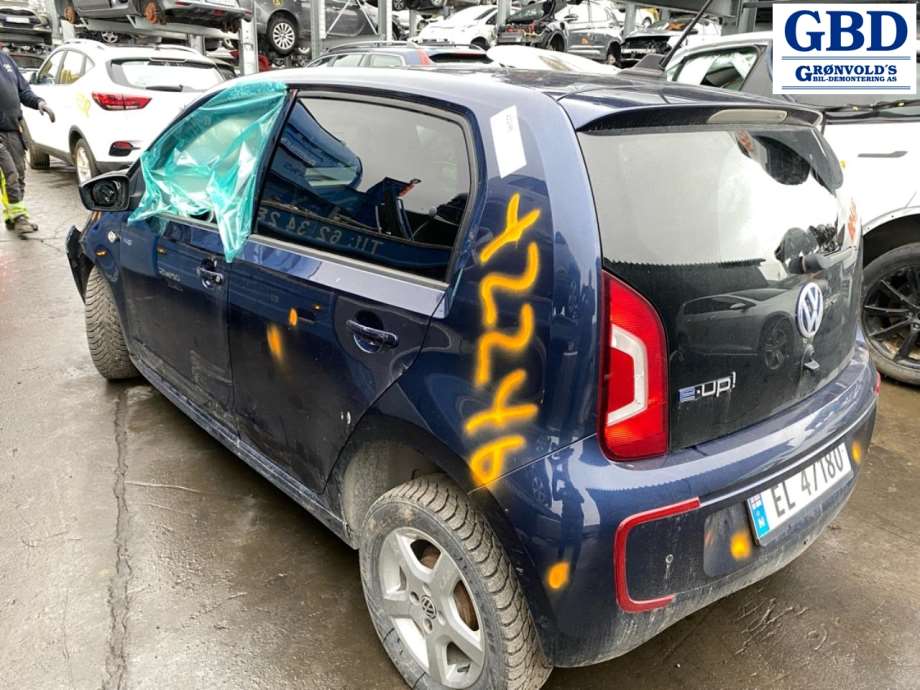 VW E-Up, 2013-2019 delebil, Motorkode: EABA, Girkassekode: PYW