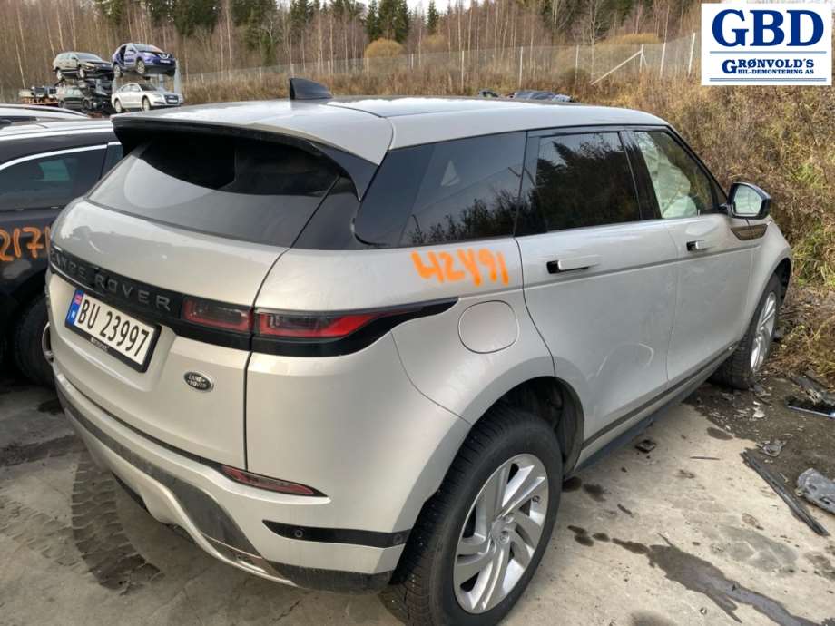 Land Rover Range Rover, Evoque, 2019- (Type II) (LR178329|K8D240010AG8LML|LR146880| K8D240010AE8LML)