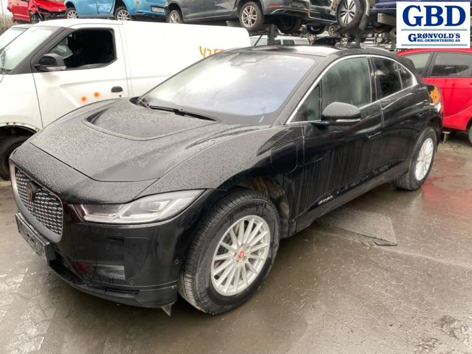 Jaguar I-PACE, 2018- parts car, Engine code: TZ-204-X-S-A, Gearbox code: 